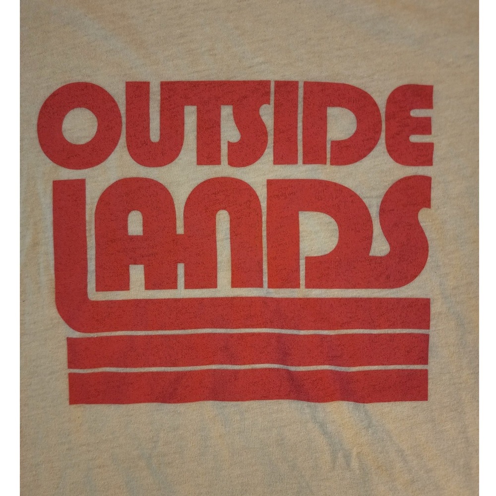 CAMP Collection x Outside Lands Retro 70s Stripe Ringer Tee L